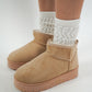 Classic Mini Boots - Beige