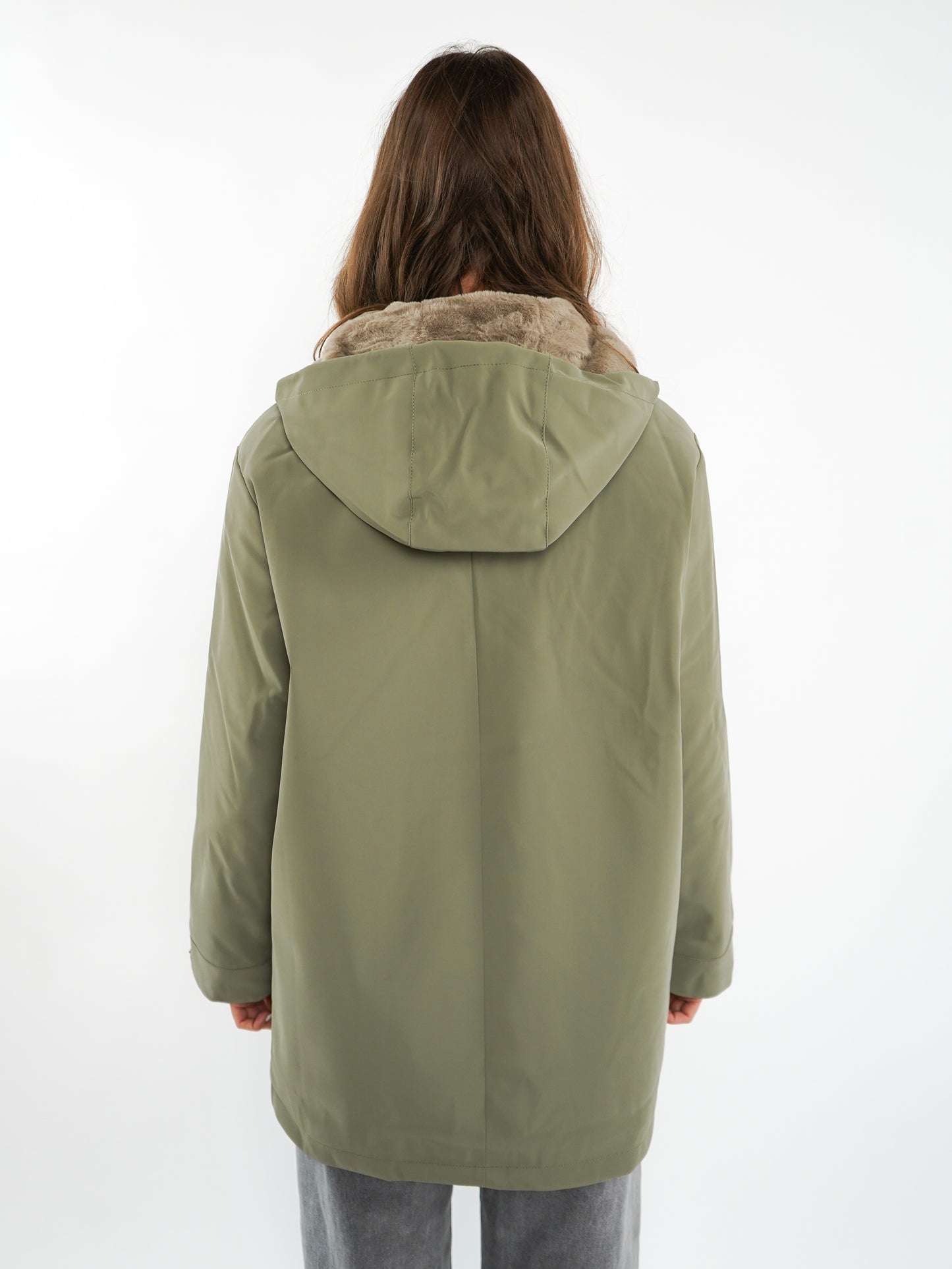 Chic Trek Coat - Khaki