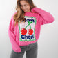 Mon Chéri Summer Sweatshirt - Pink