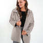 Chic Trek Coat - Dark Clay