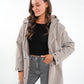 Chic Trek Coat - Dark Clay