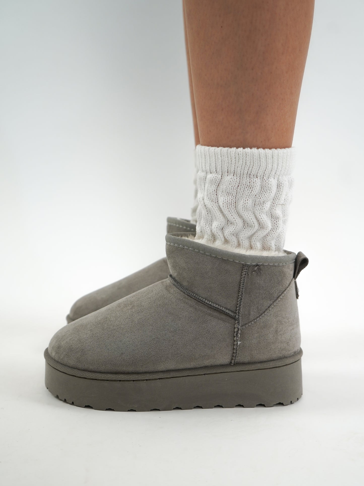 Classic Mini Boots - Ciment Grey