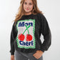 Mon Chéri Summer Sweatshirt - Washed Schwarz