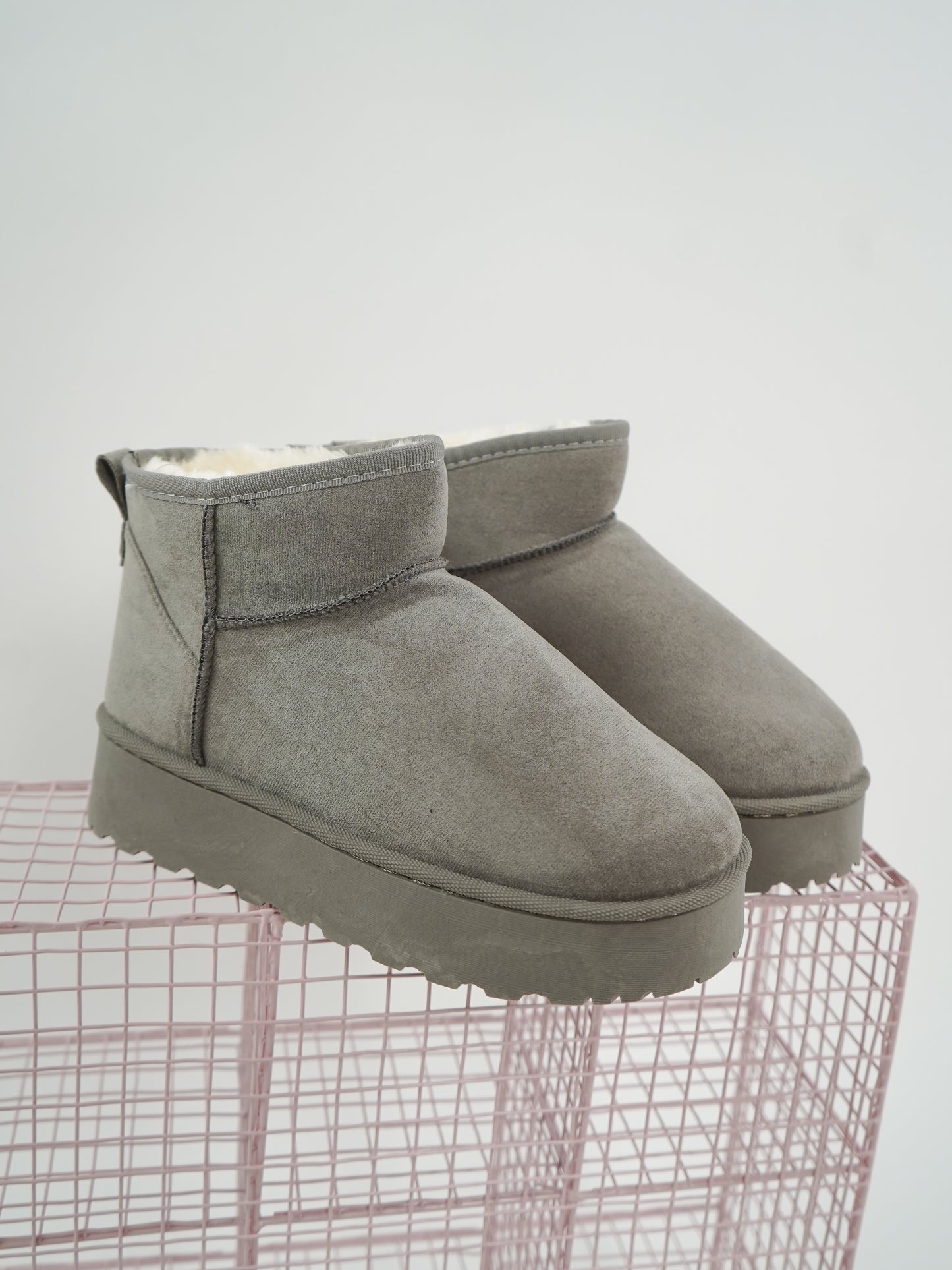 Classic Mini Boots - Ciment Grey