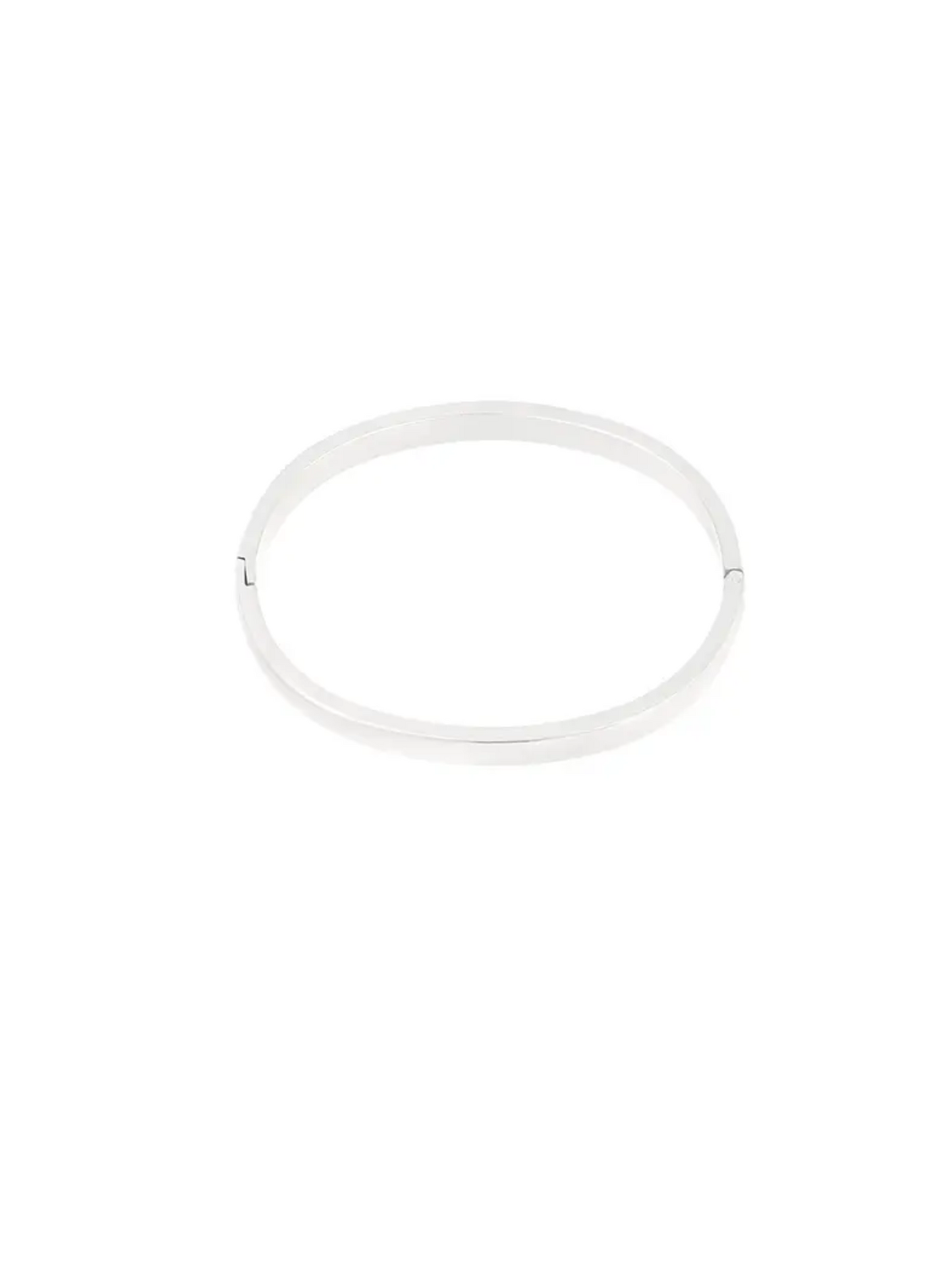 Basic Bangle Bracelet - Gold Silber