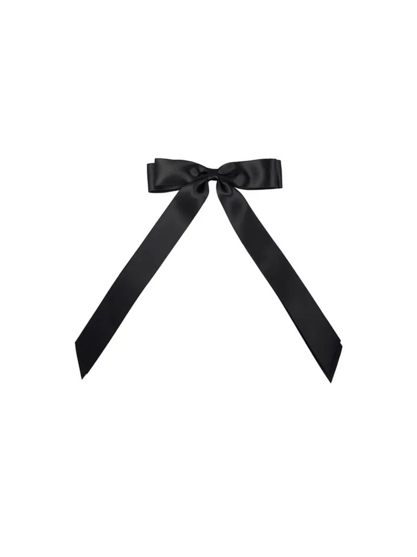 Hair Ribbon Bow - Schwarz