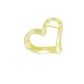 Love Heart Clawclip - Gold