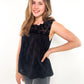 Lace Top Spitze - schwarz