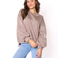 Basic Perfection Sweater - Braun mit Grau