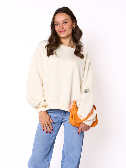 Basic Perfection Sweater - Creme