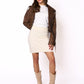 Knit Skirt Miranda - Creme