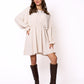 Perfect Tones Minidress - Beige