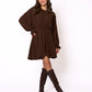 Perfect Tones Minidress - Chocolate