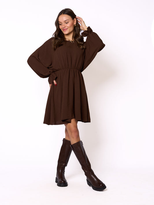 Perfect Tones Minidress - Chocolate