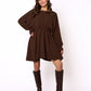 Perfect Tones Minidress - Chocolate