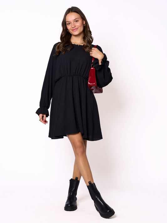 Perfect Tones Minidress - Schwarz