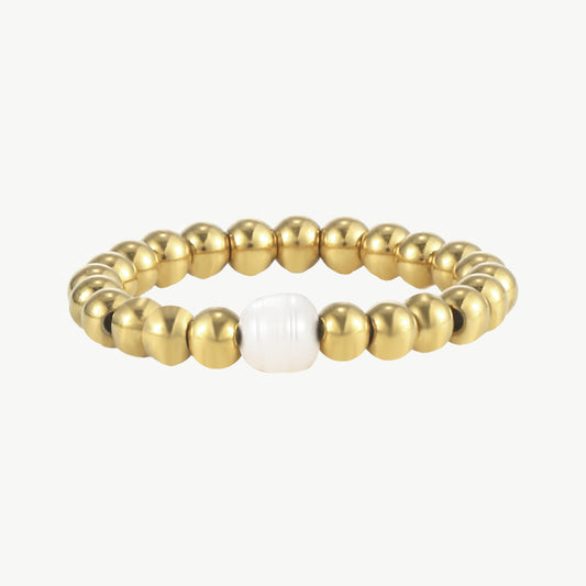 Natural Pearl Ring - Gold 14k