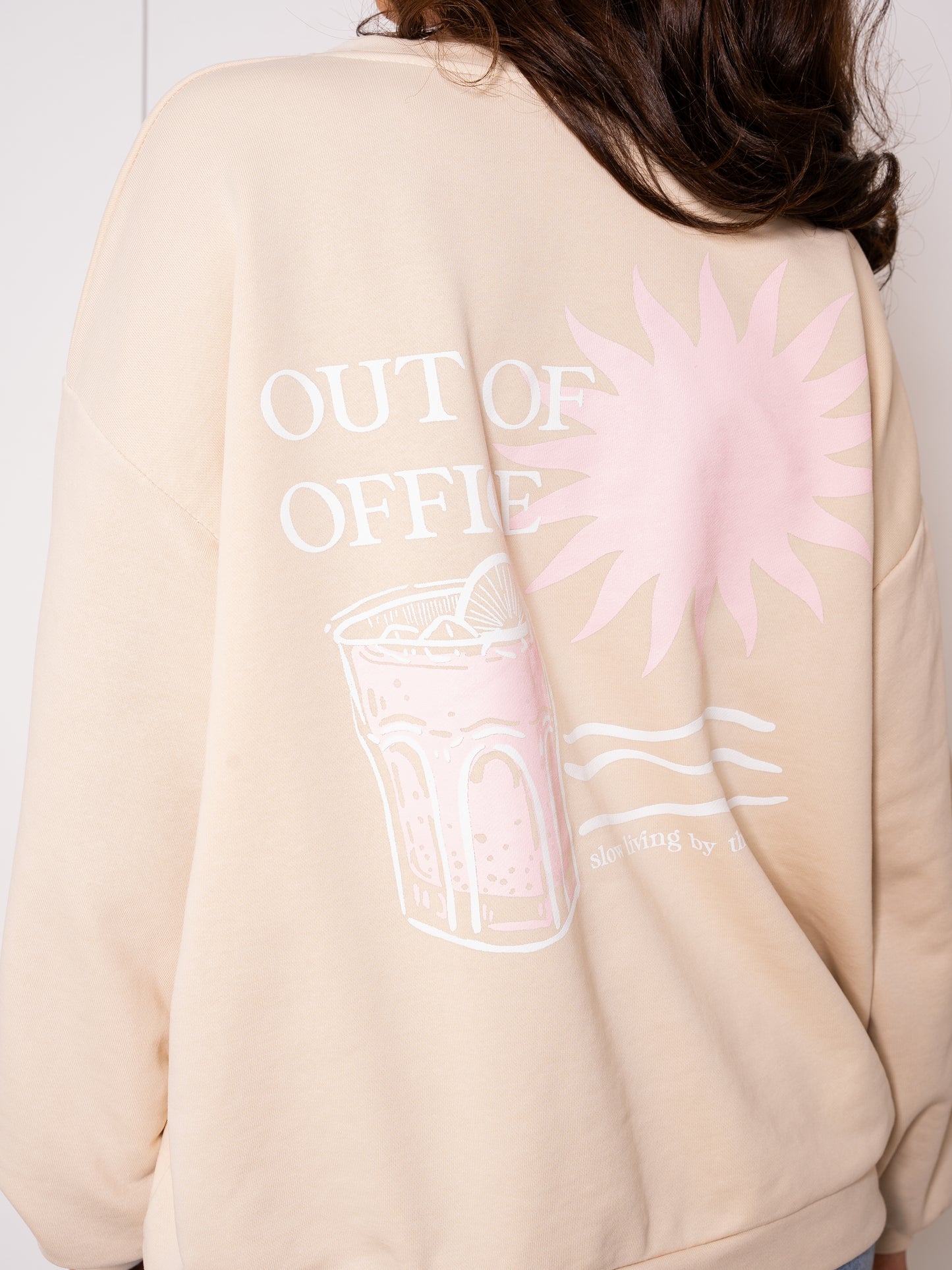 OUT OF OFFICE Sweater - Sand