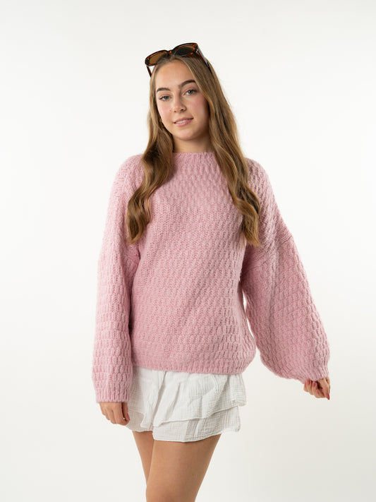 Strickpullover Vivien - Rosa