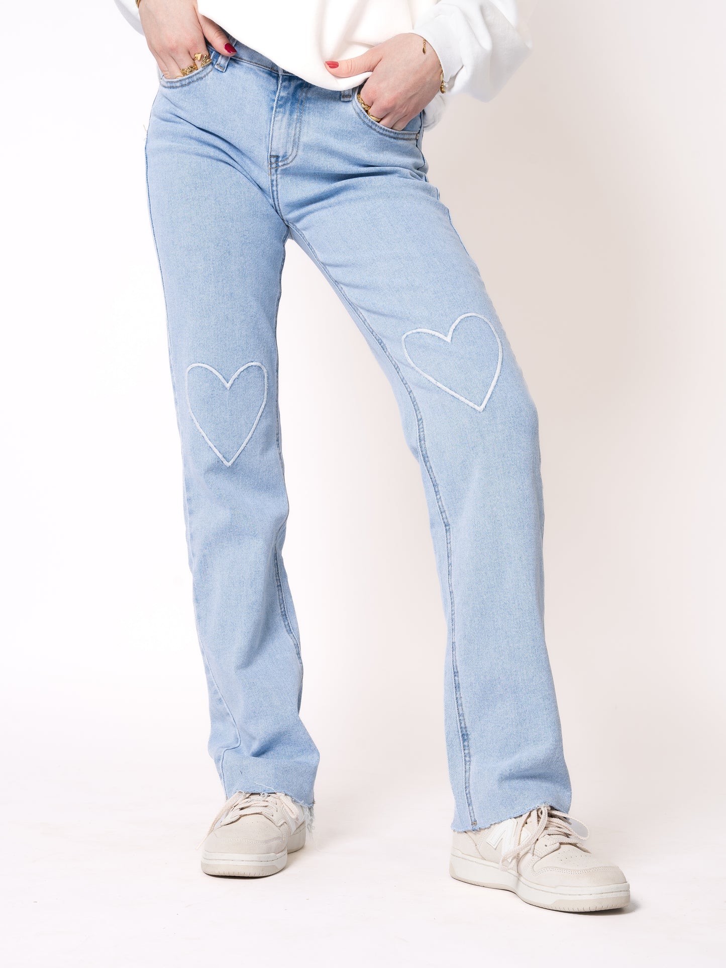 Straight Leg Jeans Amore - Denim Blue