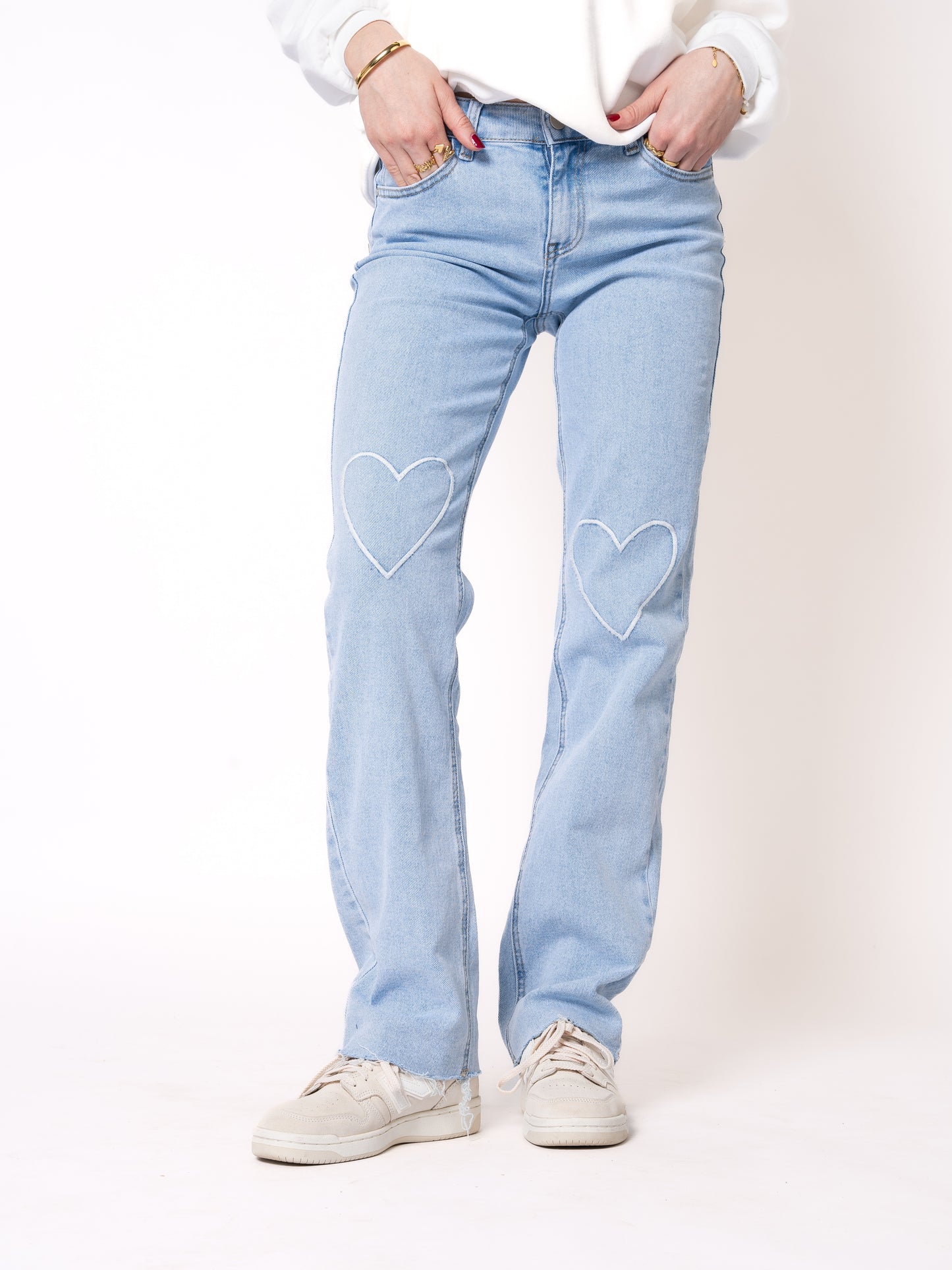 Straight Leg Jeans Amore - Denim Blue