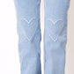 Straight Leg Jeans Amore - Denim Blue