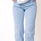 Straight Leg Jeans Amore - Denim Blue