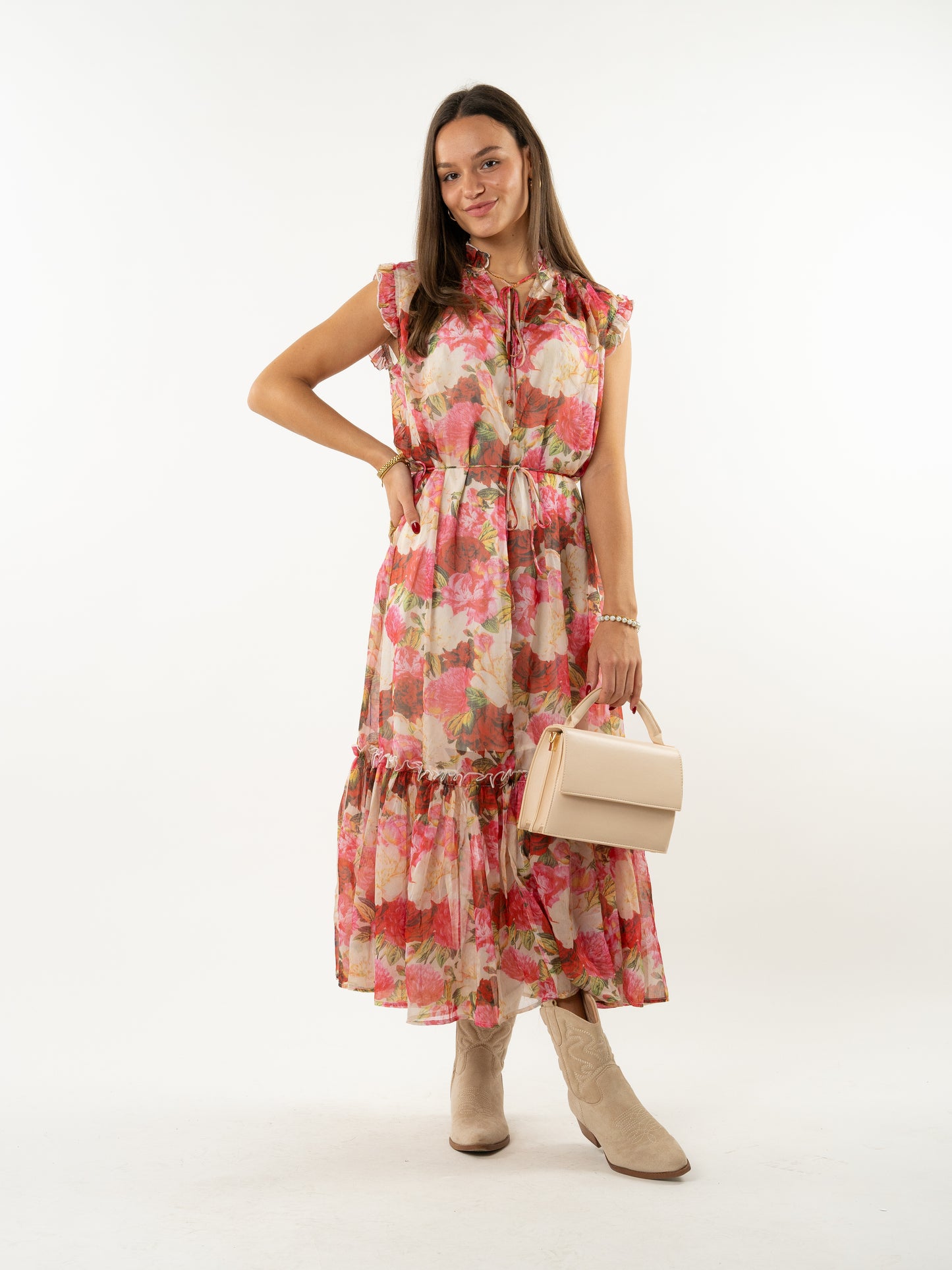 Flower Crush Midi Dress