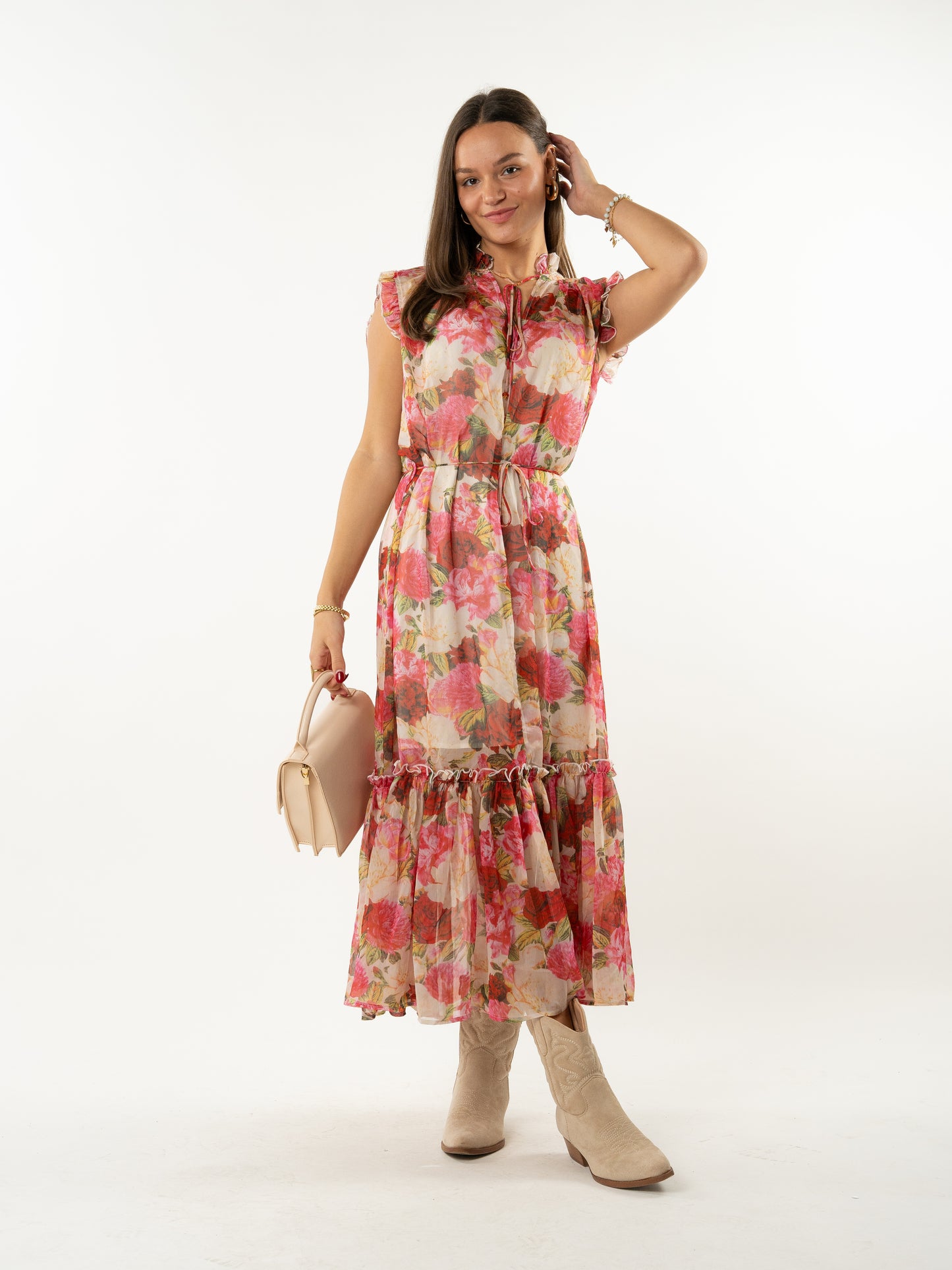 Flower Crush Midi Dress