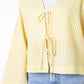 Beach House Cardigan - Gelb