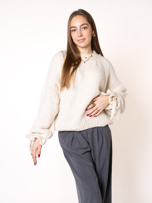 Strickpullover Bella - Creme