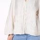 LUCKY DEAL 1238 Western Vibes Boho Bluse - Creme - vom Umtausch ausgeschlossen -