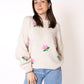 A Thousand Roses Sweater - Creme