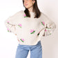 A Thousand Roses Sweater - Creme