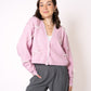 Pretty in Bow Knit Jacket - Rosa