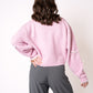 Pretty in Bow Knit Jacket - Rosa