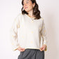 Love Heart Vibes Sweater - Creme mit Gelb