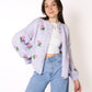 A Thousand Roses Strickjacke Ella - Flieder