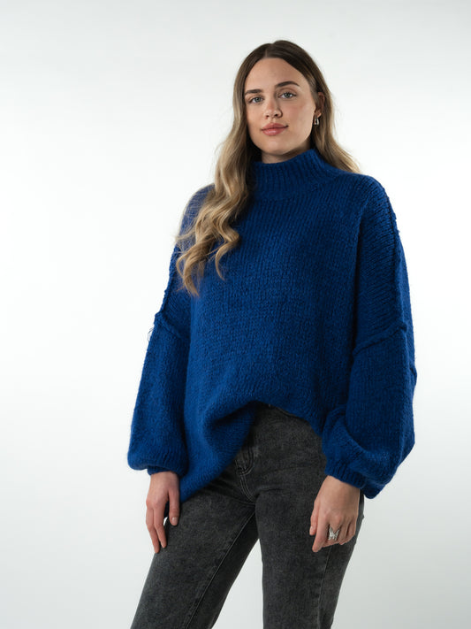 Strickpullover Felina - Navy Blue