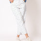 Wide Leg Balloon Jeans White Bloom