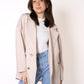 Classy Oversize Blazer - Creme