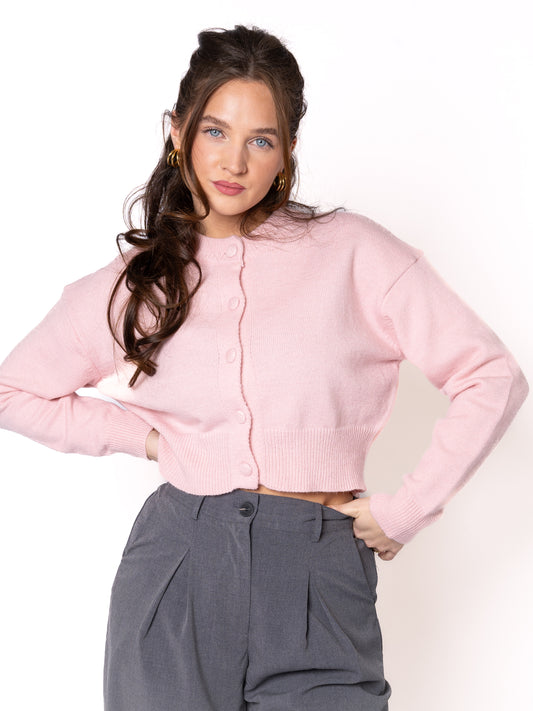 Sun's out Knit Jacket - Rosa