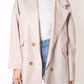 Classy Oversize Blazer - Creme