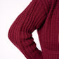 Strickjacke Elena - Bordeaux