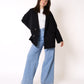 Classy Oversize Blazer - Schwarz