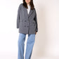 Classy Oversize Blazer - Grau