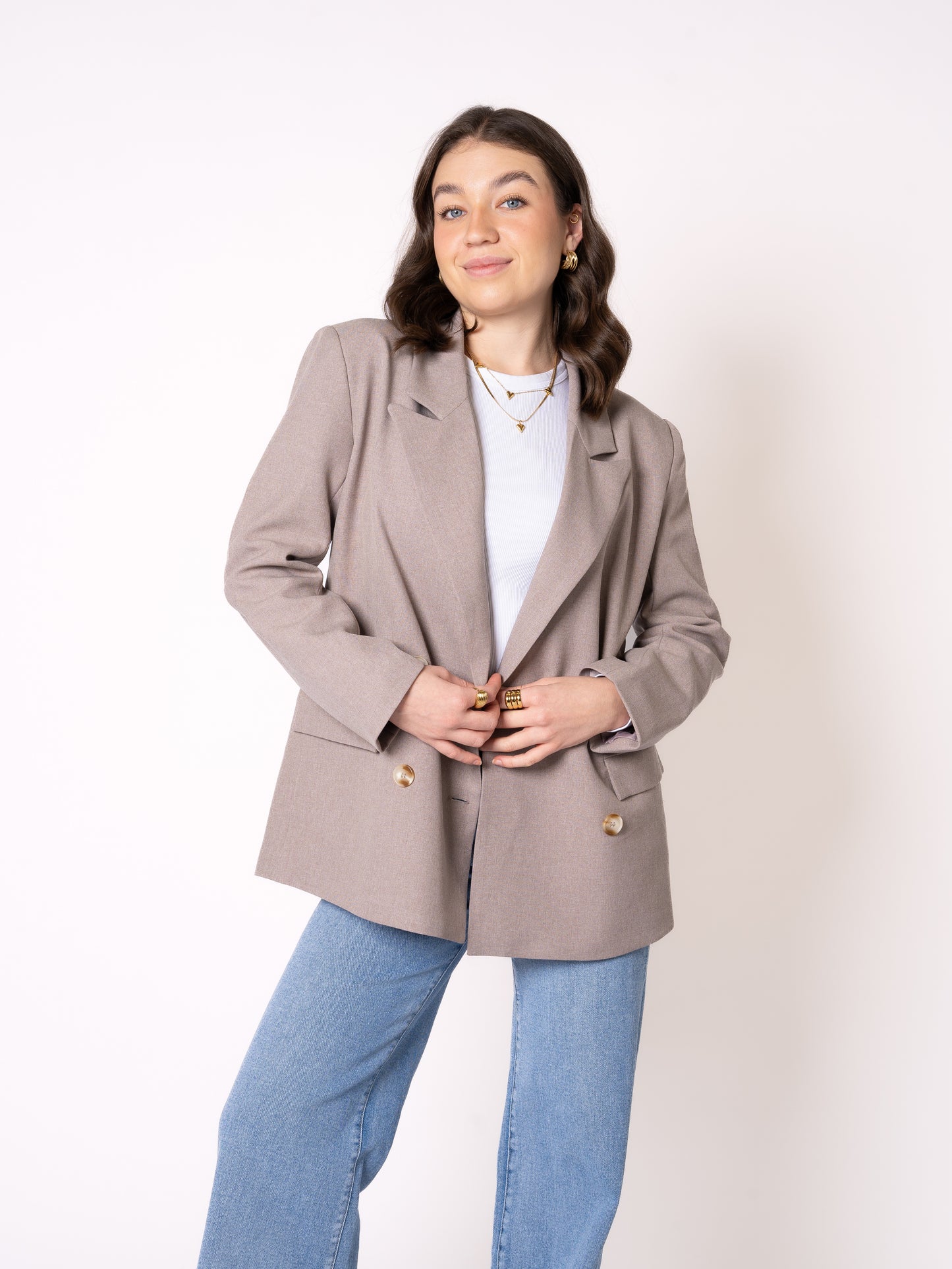 Classy Blazer - Beige