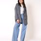 Classy Oversize Blazer - Grau