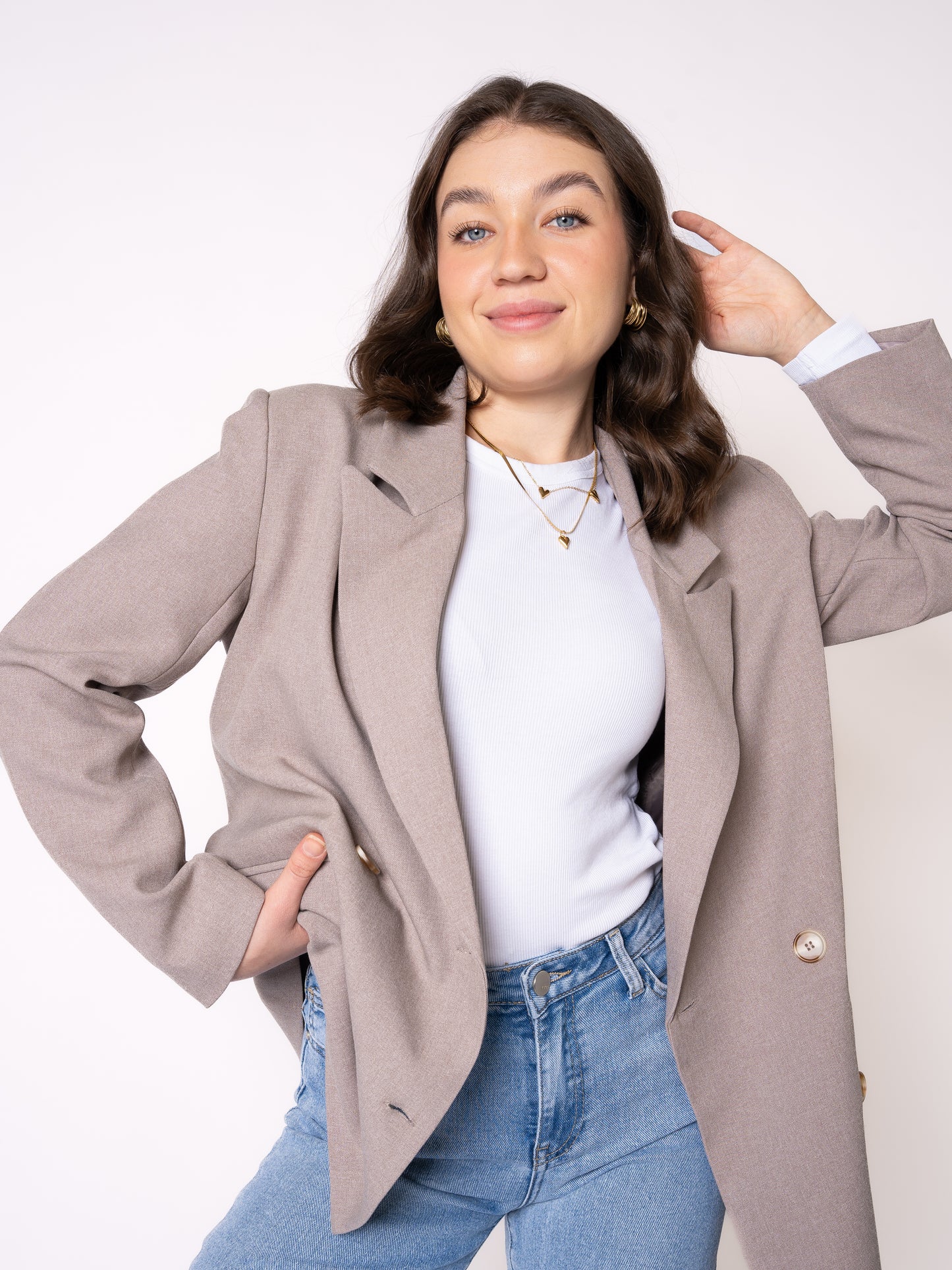 Classy Blazer - Beige