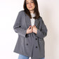 Classy Oversize Blazer - Grau